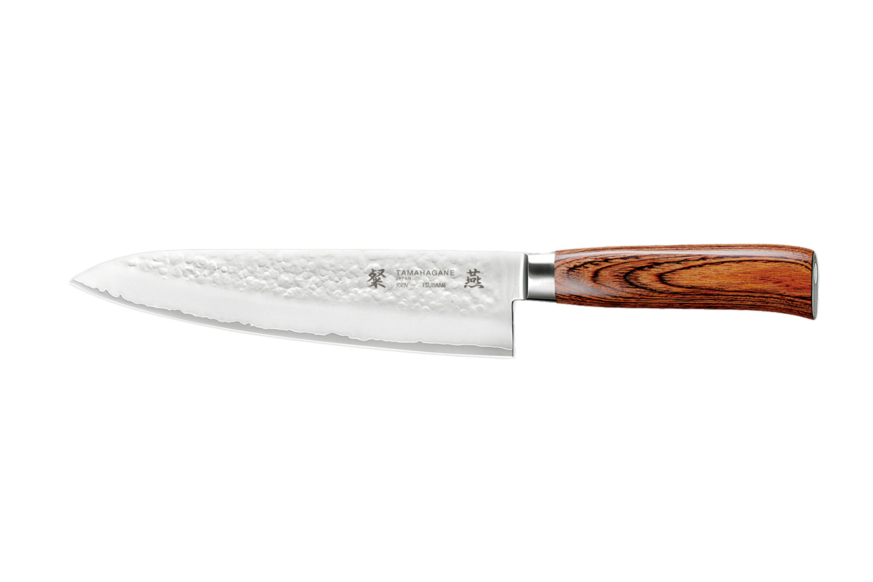 Couteau de chef 21 cm Tamahagane Tsubame Pakkawood