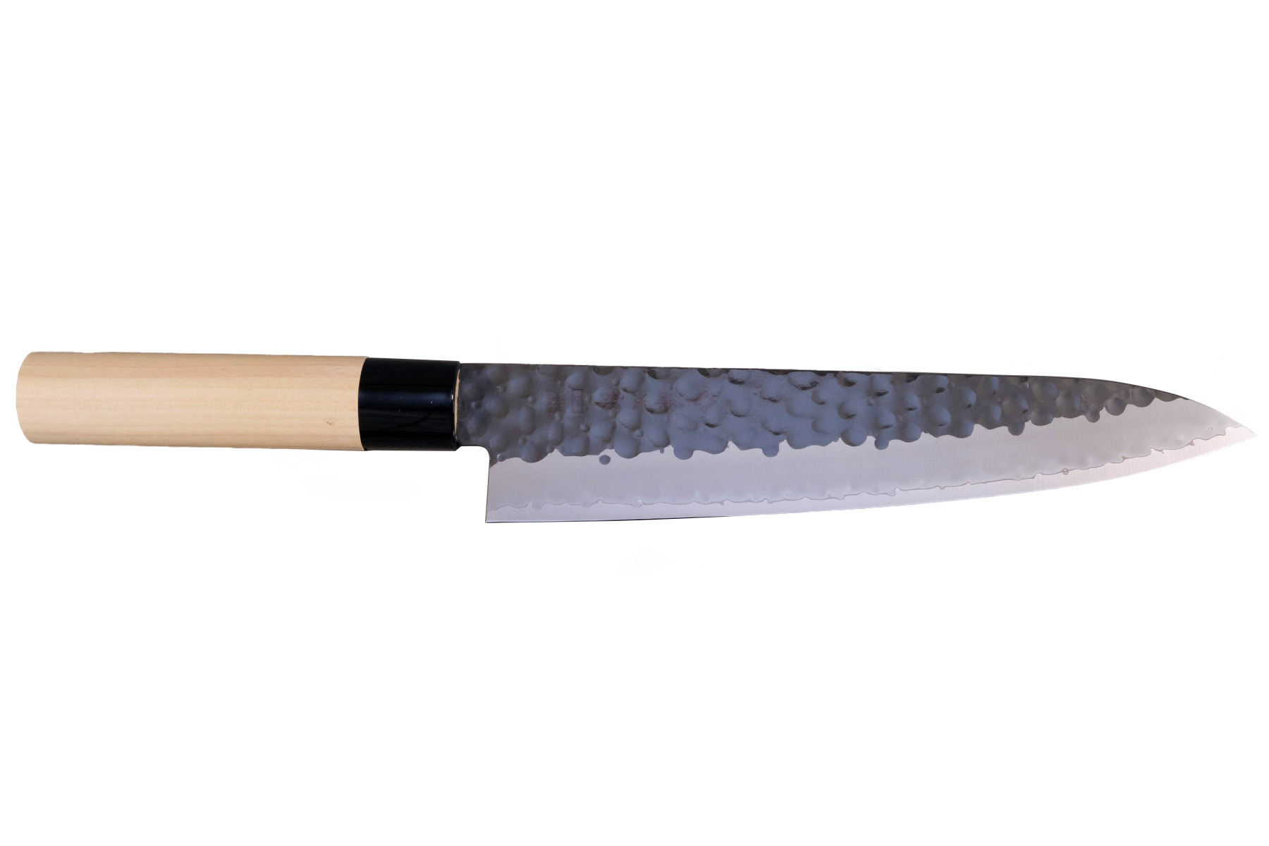 Couteau japonais Tojiro Zen Hammered - couteau de chef 24 cm